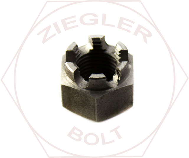 3/8-24 CASTLE NUT FINE THRD 18-8 STAINLESS