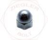 M10-1.5 ACORN CAP NUT ZINC