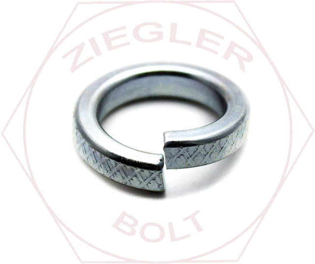 M12 HI-COLLAR L/W DIN 7980 ZINC