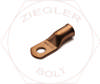  1/0 WIRE 5/16 ST H.D. ELEC LUG UNPLATED COPPER