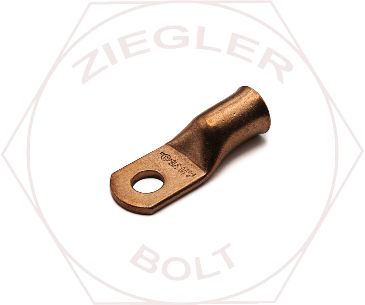  1/0 WIRE 5/16 ST H.D. ELEC LUG UNPLATED COPPER