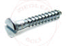 #24 X 6 SLOT FLAT W/S ZINC