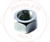 5/16-18 A563A HEAVY HEX NUT ZINC