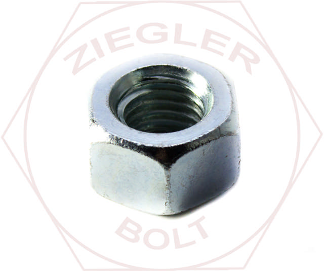5/16-18 A563A HEAVY HEX NUT ZINC