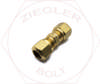 1/2T AIR BRAKE UNIONS BRASS