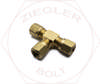 3/8T UNION AIR BRAKE TEE BRASS