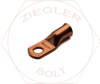  1 GA WIRE 5/16 STUD H.D. ELECTRICAL LUG UNPLATED