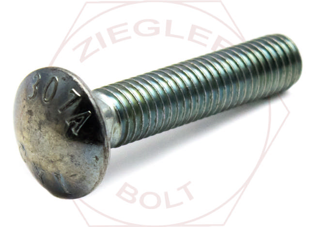 1/4-20 X 10 CARRIAGE BOLT GR 2 ZINC