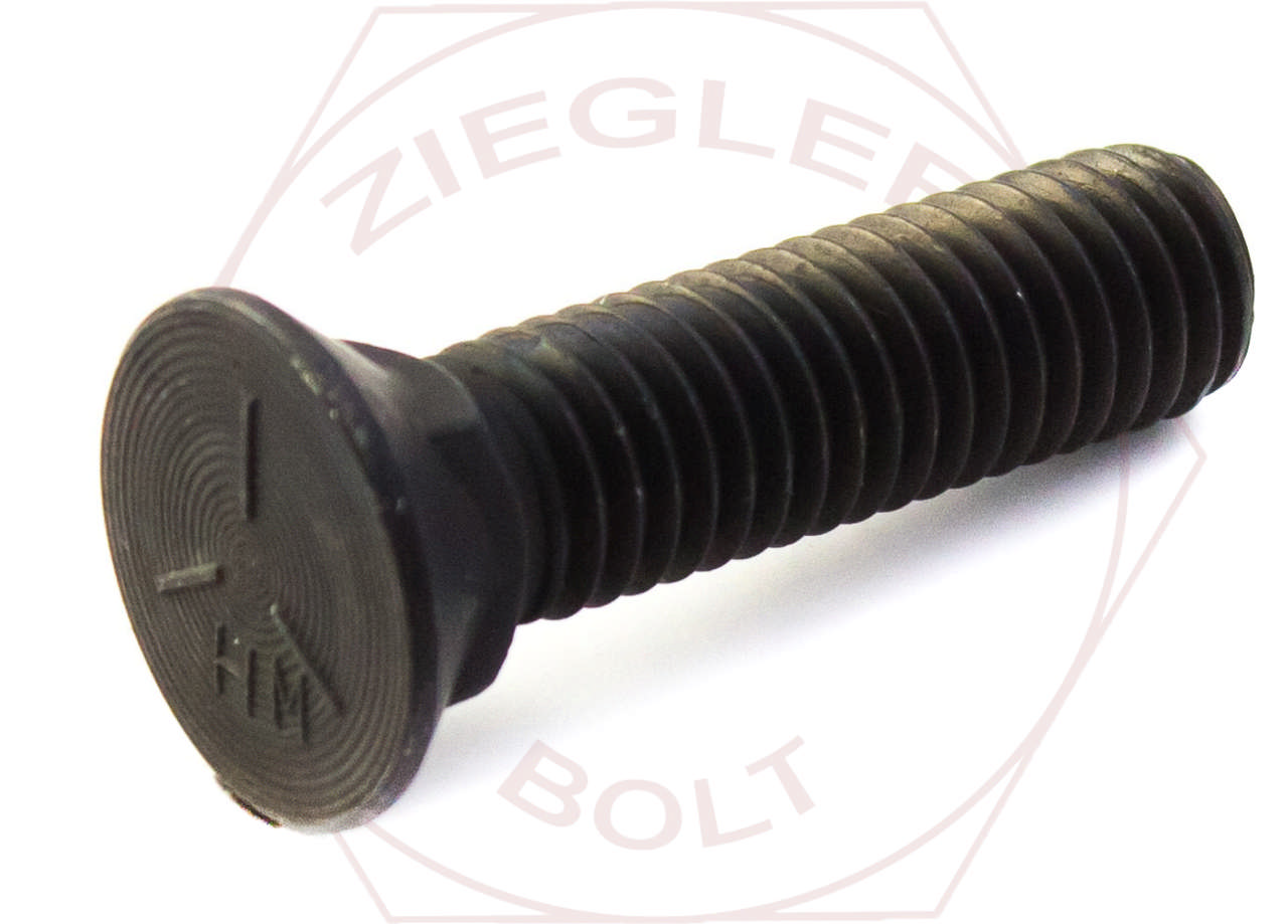 3/8-16 X 1 PLOW BOLT GR 5 PLAIN