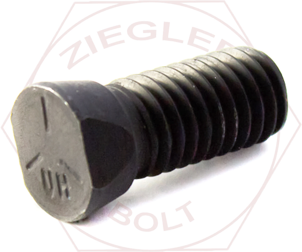 3/8-16 X 1-1/4 PLOW BOLT CLIP/HD GR 5 PLAIN