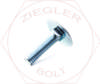 1/4-20 X 1 STEP BOLT ZINC
