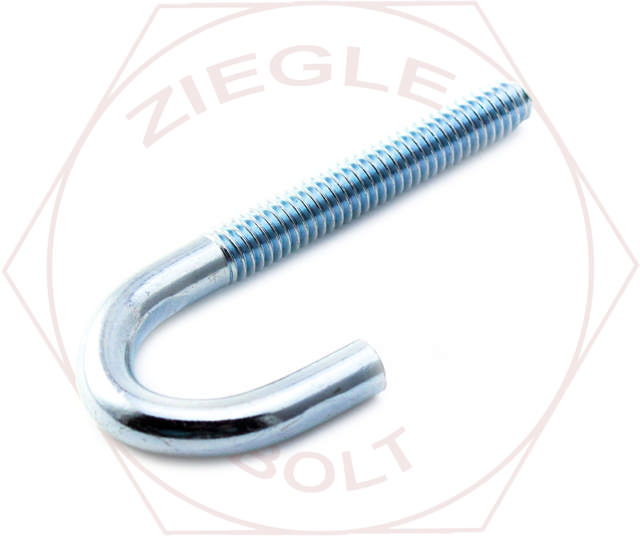 1/4-20 X 2-5/16 J-BOLT ZINC