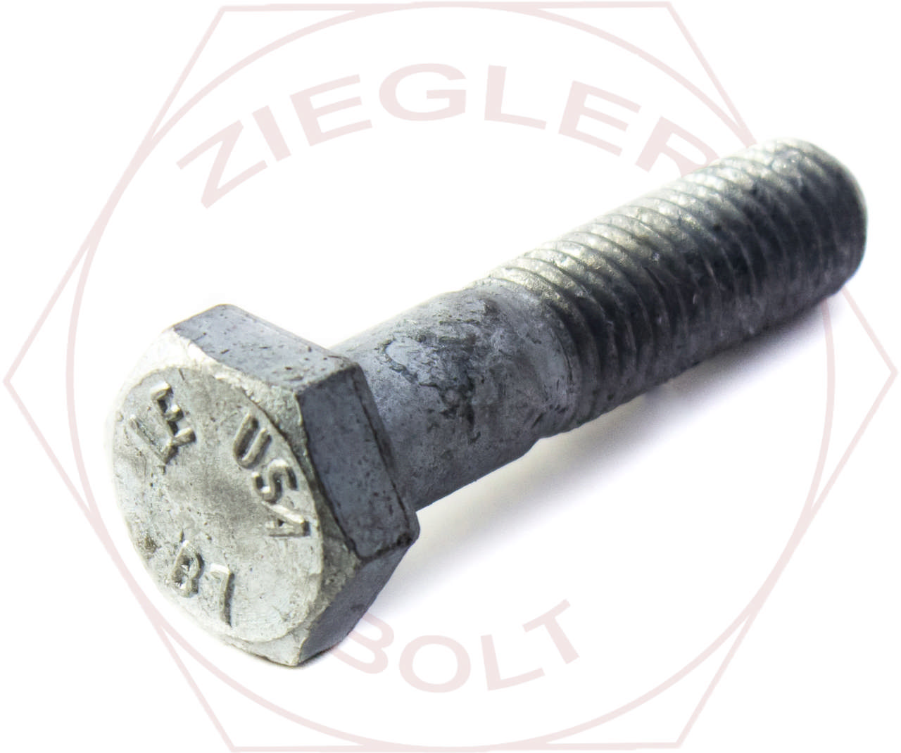 3/8-16 X 1 A193 B7 HEAVY HEX BOLT HDG
