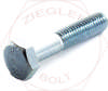 M10-1.5 X 100 HEX CAP SCREW 8.8 DIN 931 ZINC