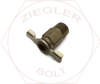 5/16P INT SEAT SHUT-OFF VALVE BRASS(STEEL HANDLE)