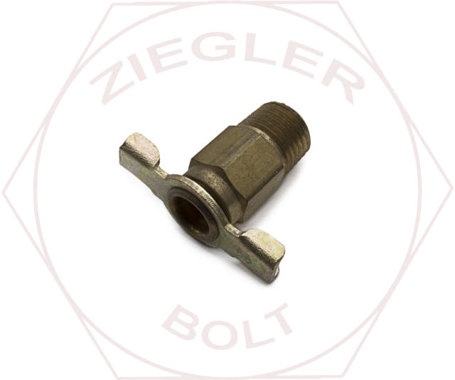 5/16P INT SEAT SHUT-OFF VALVE BRASS(STEEL HANDLE)