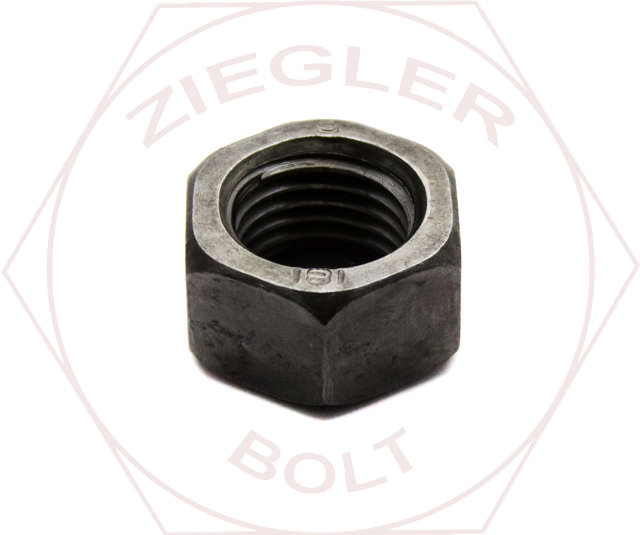 M10-1.25 HEX FINISH NUT DIN 934 PLAIN