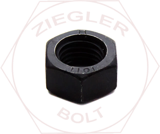 M10-1.25 HEX FINISH NUT CLASS 10 PLAIN