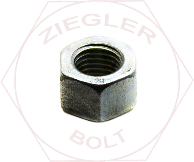 M30-3.5 2H HEAVY HEX NUT ZINC