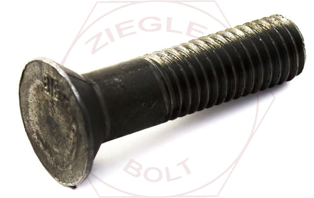 1/2-13 X 2 UNSLOTTED FLAT HD BOLT PLAIN