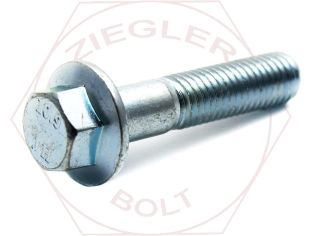 M10-1.5 X 25 HEX FLANGE BOLT 10.9 DIN 6921 ZINC