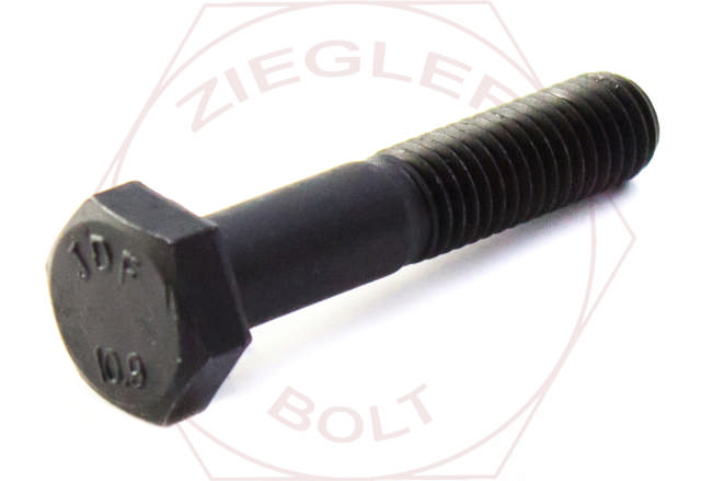 M10-1.5 X 110 HEX CAP SCREW DIN 931 GR 10.9