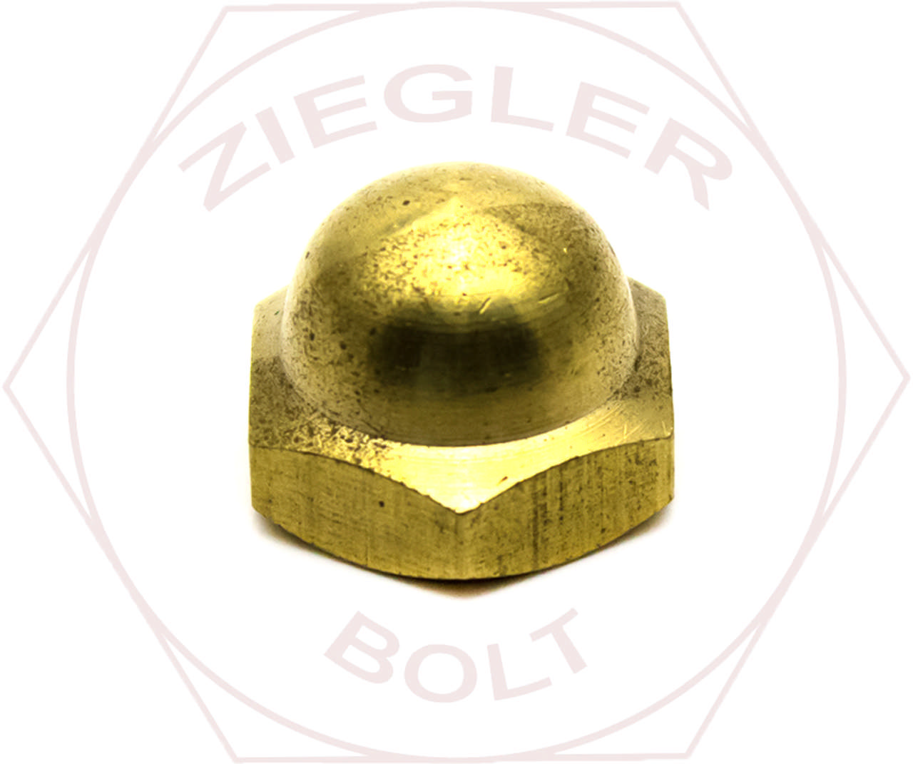 1/4-20 ACORN CAP NUT BRASS
