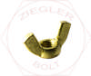 1/4-20 WING NUT BRASS