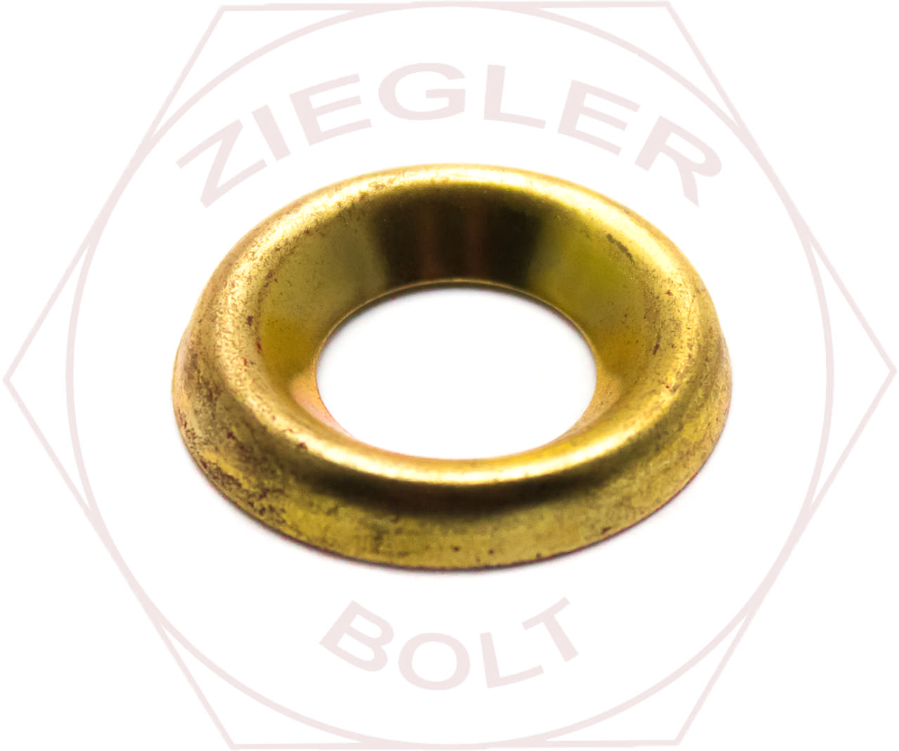 #10 FINISHING WASHER BRASS