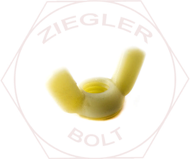 1/4-20 WING NUT NYLON