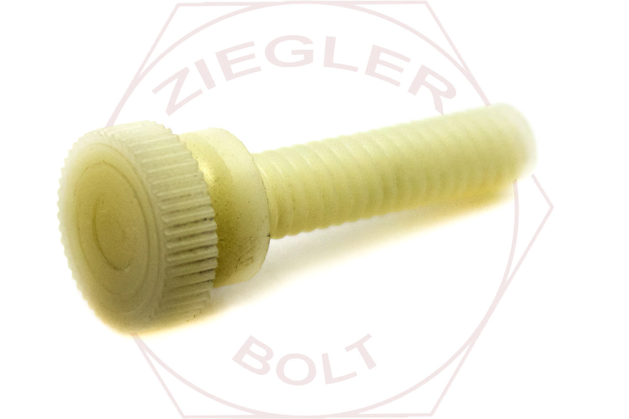 1/4-20 X 1 KNURLED THUMB SCREW NYLON