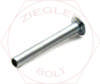 1/8 X 23/32 OVAL HD SEMI-TUBULAR RIVET STEEL ZP