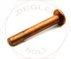1/8 X 1/2 FLAT HD COPPER RIVET