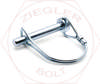 1/4 X 1-3/4 ROUND SAFTEY SNAP PIN ZINC