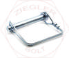1/4 X 2-1/16 SQUARE DBL WIRE LOCK PIN ZINC