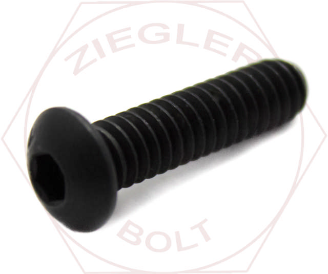 M12-1.75 X 25 BUTTON SOCKET CAP SCREW DIN 7380