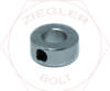 2 STEEL SHAFT COLLAR ZINC