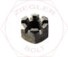 3-1/2-4 HEAVY SLOTTED HEX NUT PLAIN