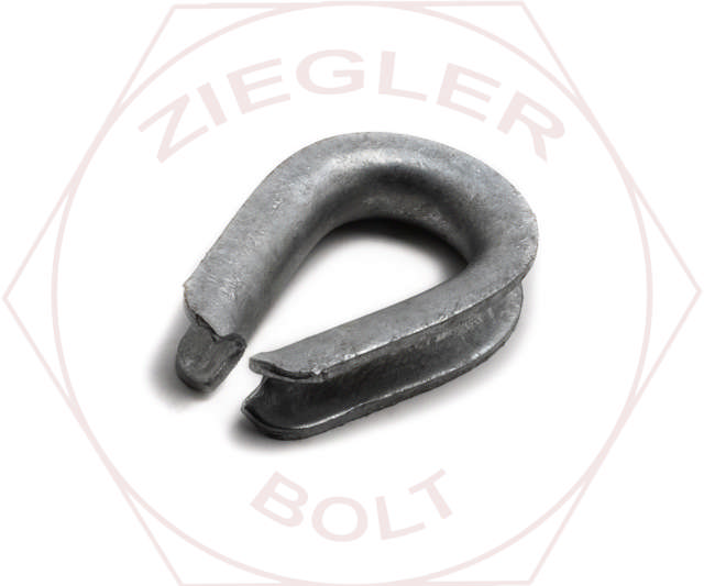 5/16 WIRE ROPE THIMBLE HDG
