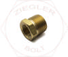 3/8 M X 1/4 F HEX PIPE REDUCER BUSHINGS BRASS