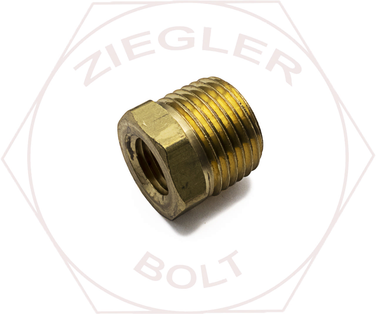 1/2 M X 1/4 F HEX PIPE REDUCER BUSHINGS BRASS