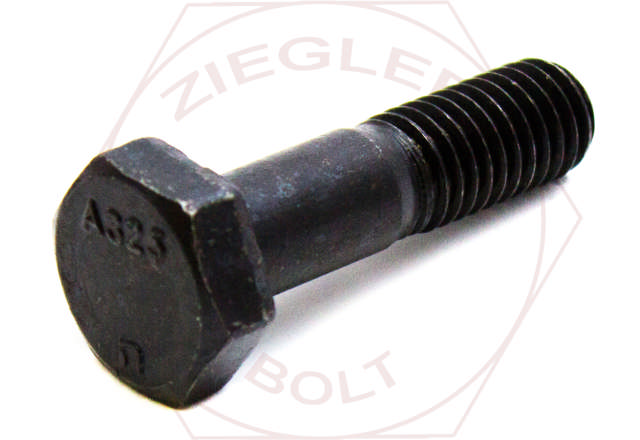 1-8 X 7 1/4 A325 HVY HEX STR BOLT PLN