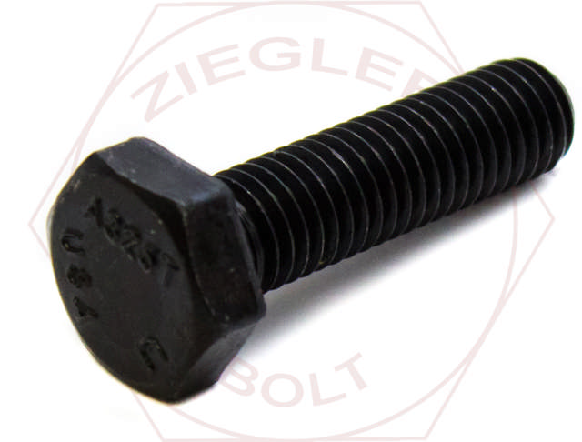 1/2-13 X 1-1/4 A325 HVY HEX STR BOLT FULL THRD PLN