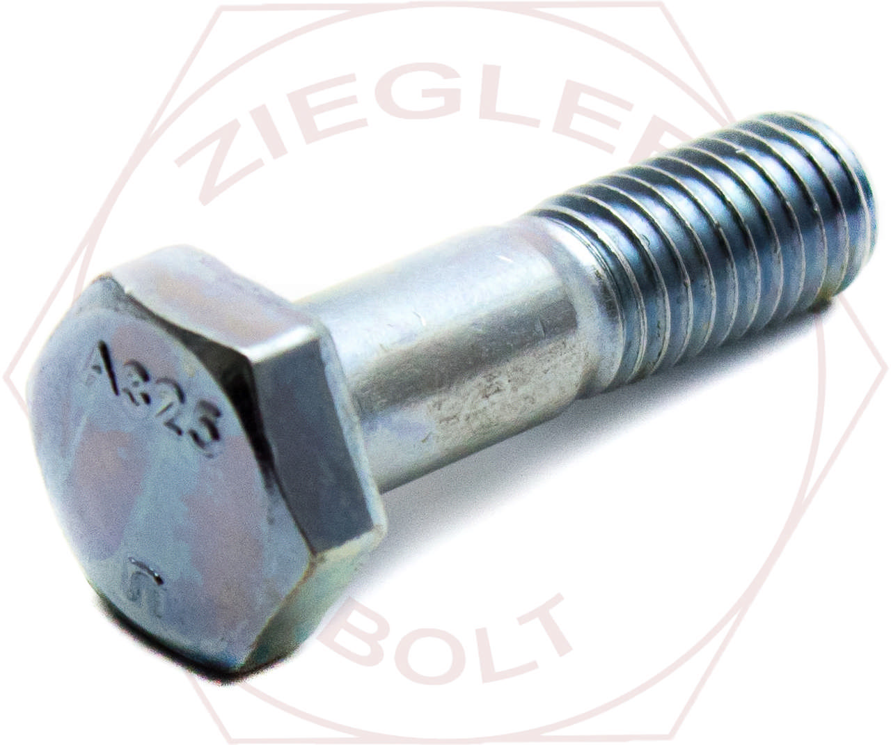 1-8 X 7-1/2 A325 HVY HEX STR BOLT ZINC