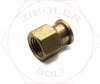 1/4 X 1/8 NPT PIPE REDUCING COUPLINGS BRASS
