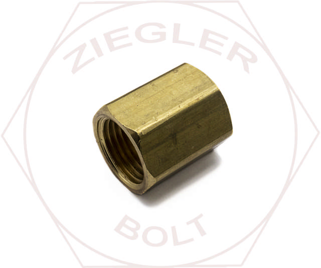 1/2 NPT PIPE COUPLINGS BRASS