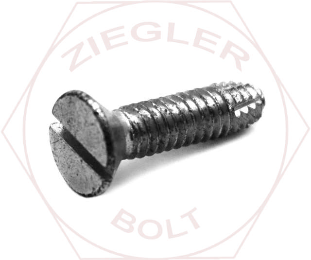 10-32 X 1-1/4 SLOT FLAT T/S TYPE F ZINC