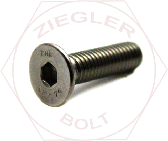 M10-1.5 X 25 FLAT SOCKET HD CAP DIN 7991 A2 SS