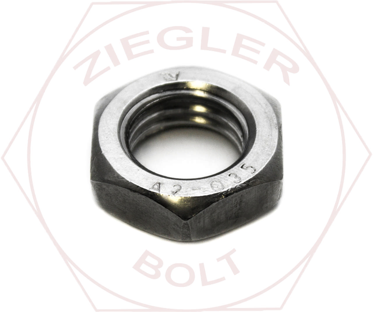 M10-1.5 HEX JAM NUT A4 STAINLESS