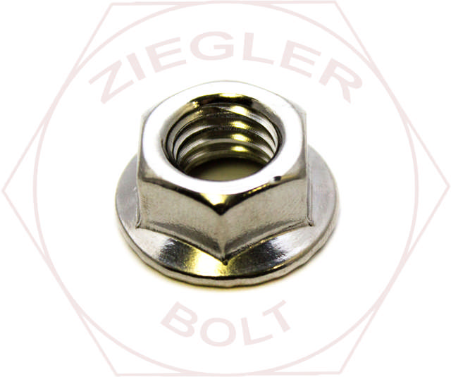 5/16-18 WHIZ FLANGE NUT 18-8 STAINLESS
